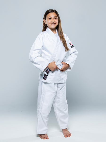 Single Weave Judo Gi White