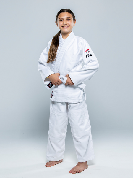 Single Weave Judo Gi White