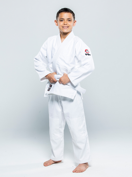 Single Weave Judo Gi White