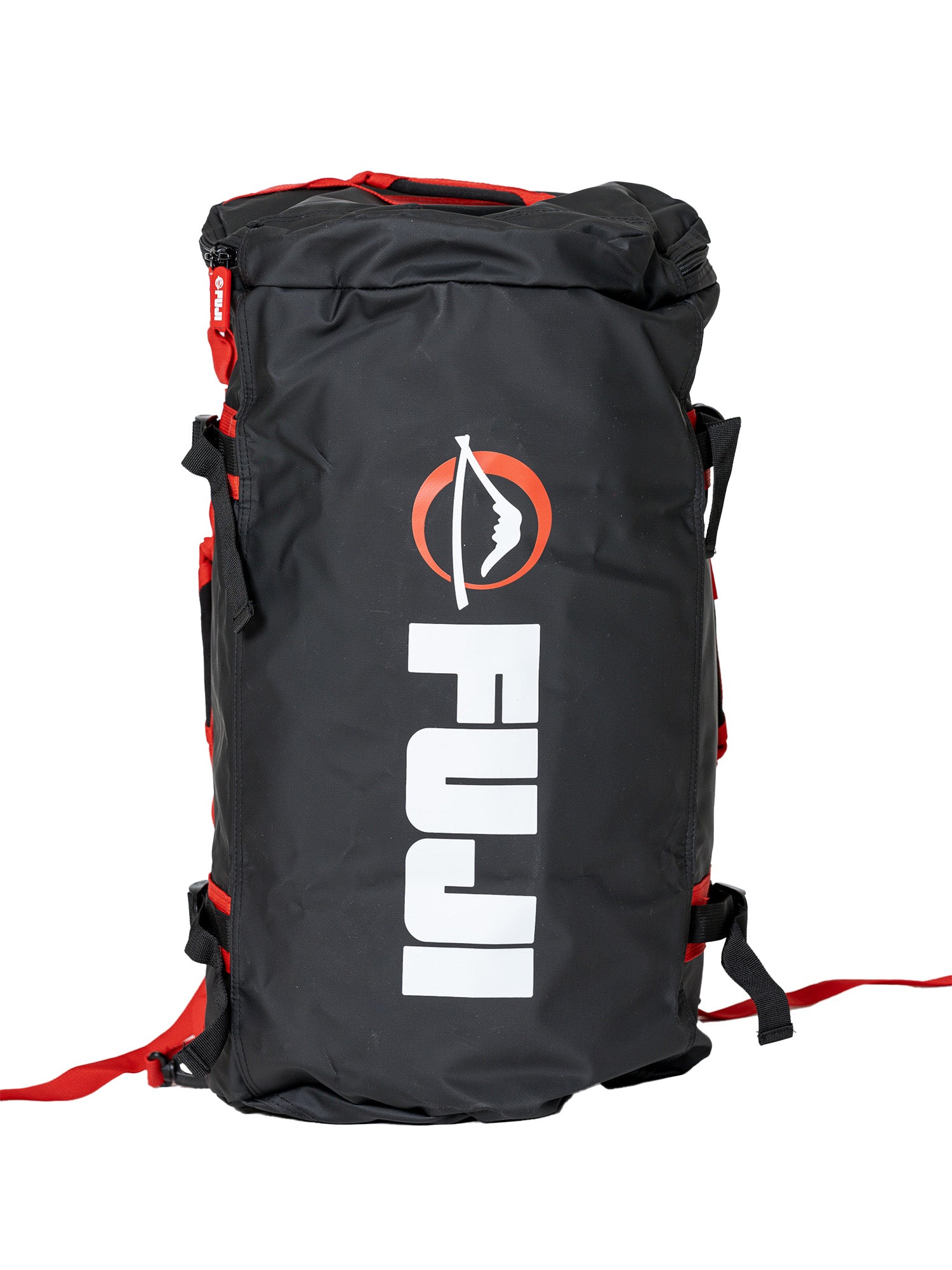 Comp Convertible Backpack Duffle Black Red