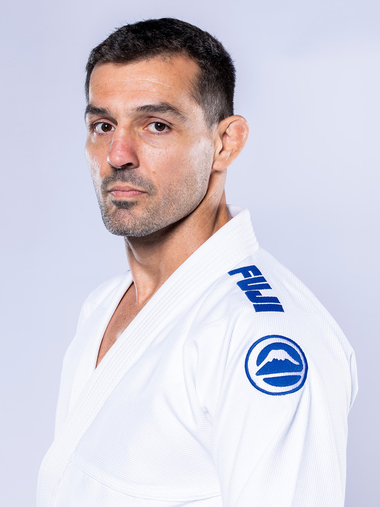 Baseline 2.0 Slim Fit BJJ Gi White Navy
