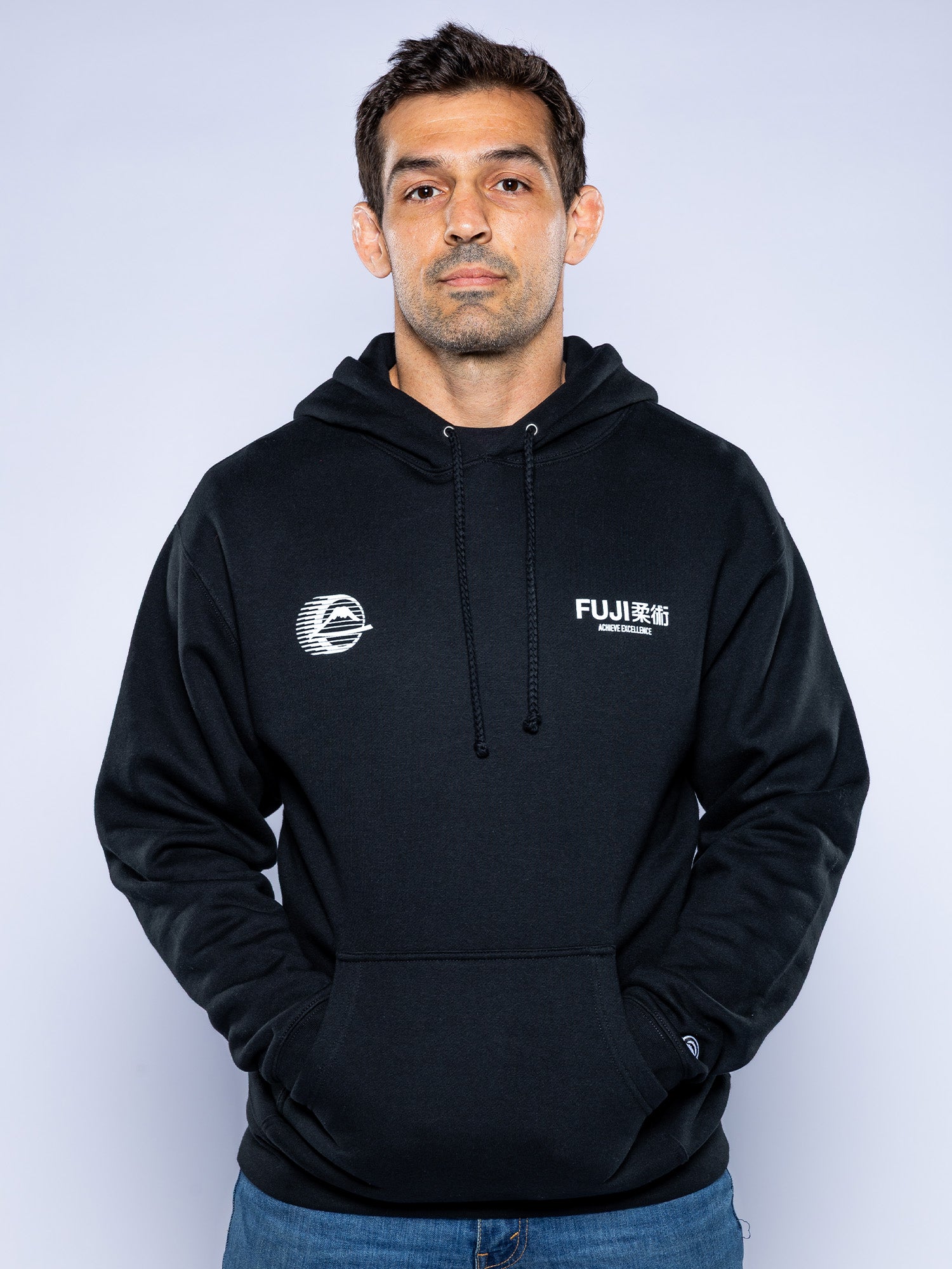 Iconic Jiu Jitsu Hoodie Black