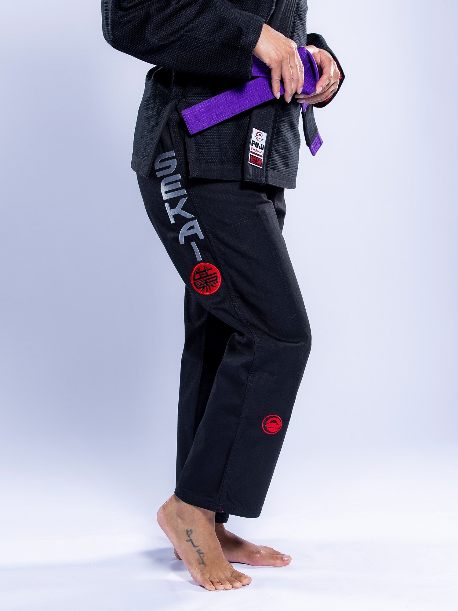 Womens SEKAI 3.0 BJJ Gi Black Grey