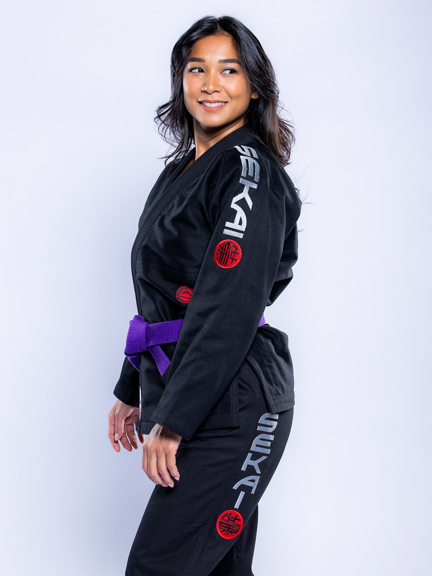 Womens SEKAI 3.0 BJJ Gi Black Grey