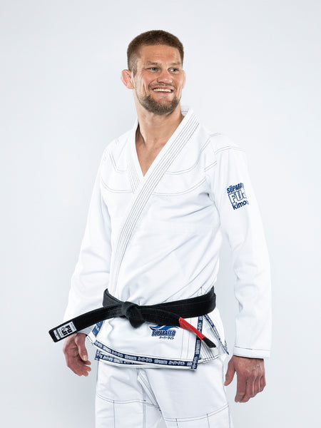 Suparaito BJJ Gi White