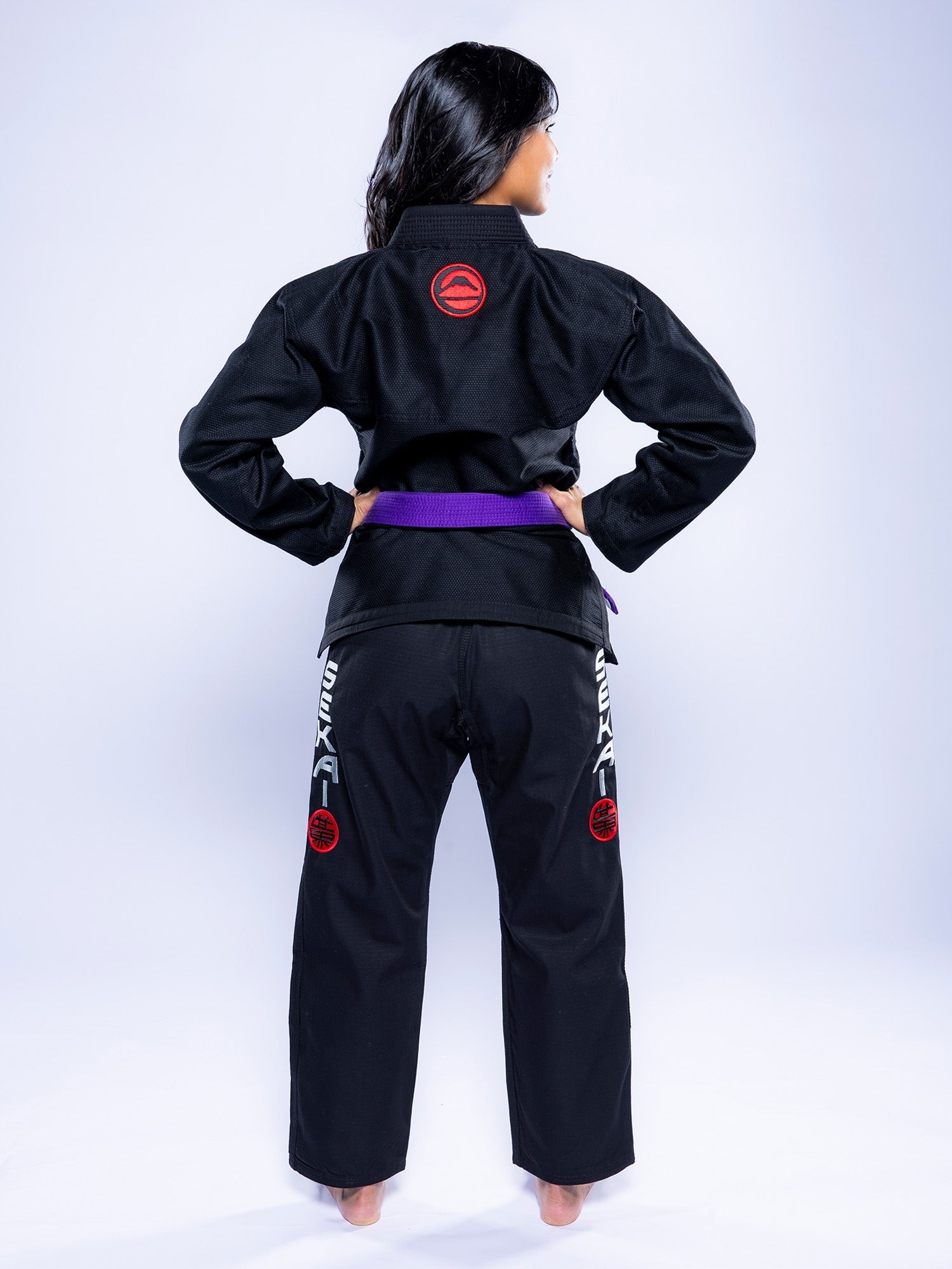 Womens SEKAI 3.0 BJJ Gi Black Grey
