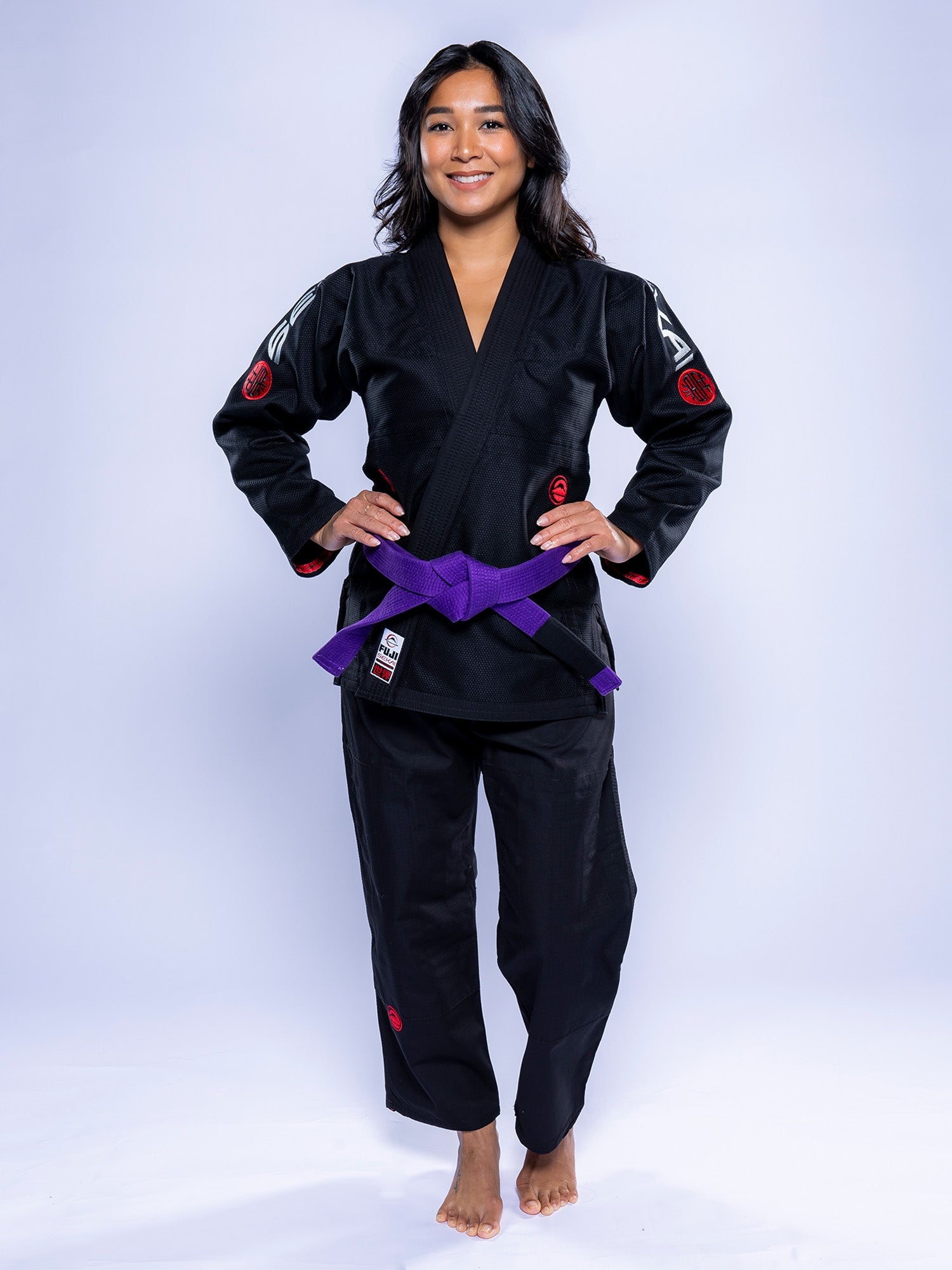 Womens SEKAI 3.0 BJJ Gi Black Grey