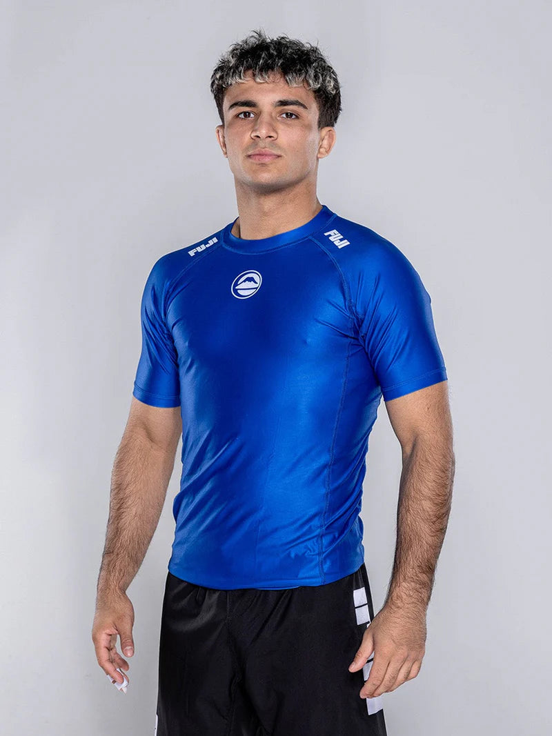 Baseline 2.0 Short Sleeve Rashguard Blue