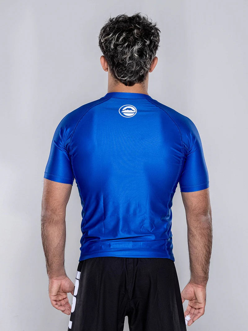 Baseline 2.0 Short Sleeve Rashguard Blue