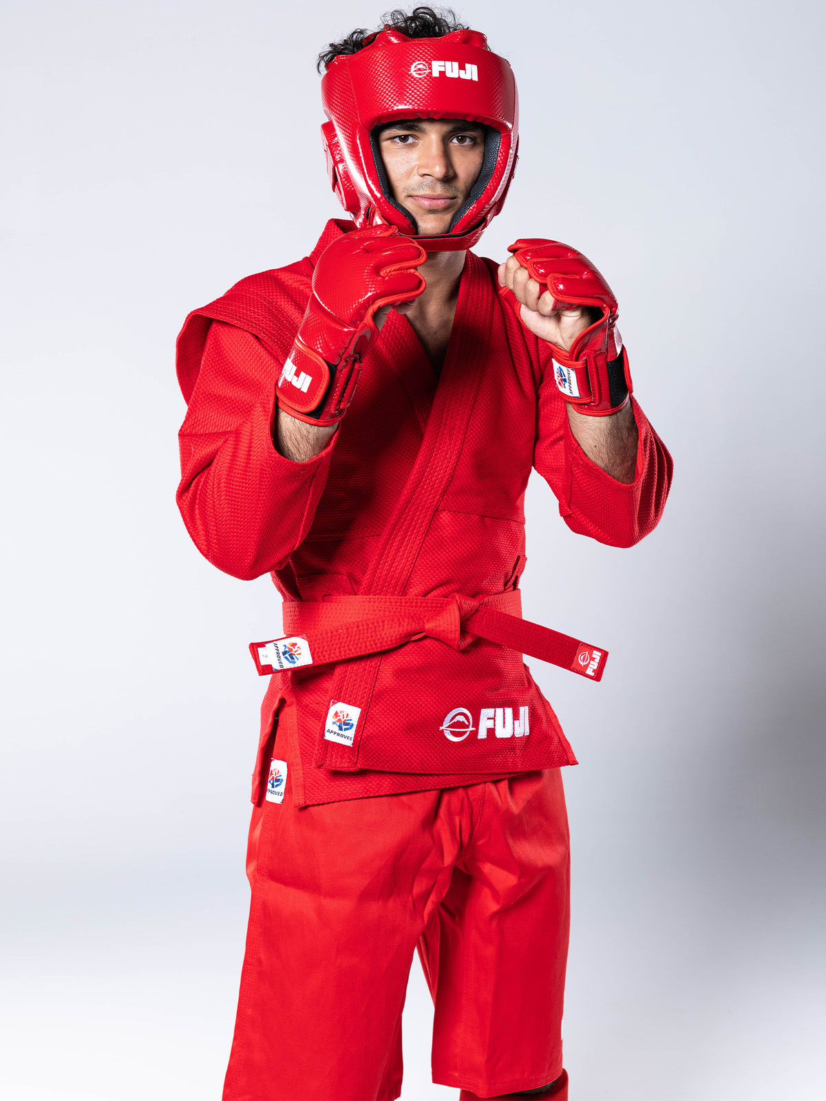 FIAS Sambo Combat Gloves Red