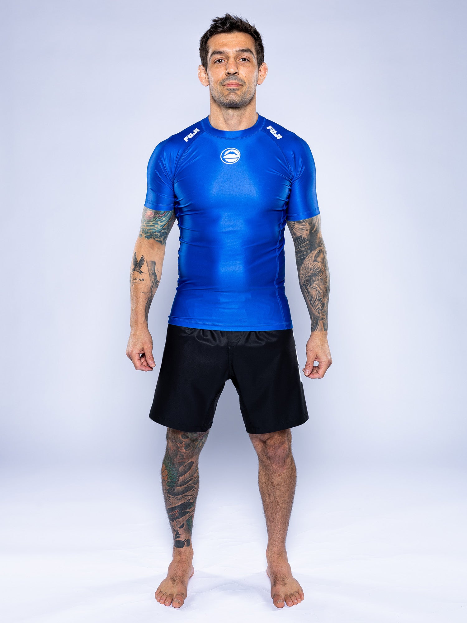 Baseline 2.0 Short Sleeve Rashguard Blue