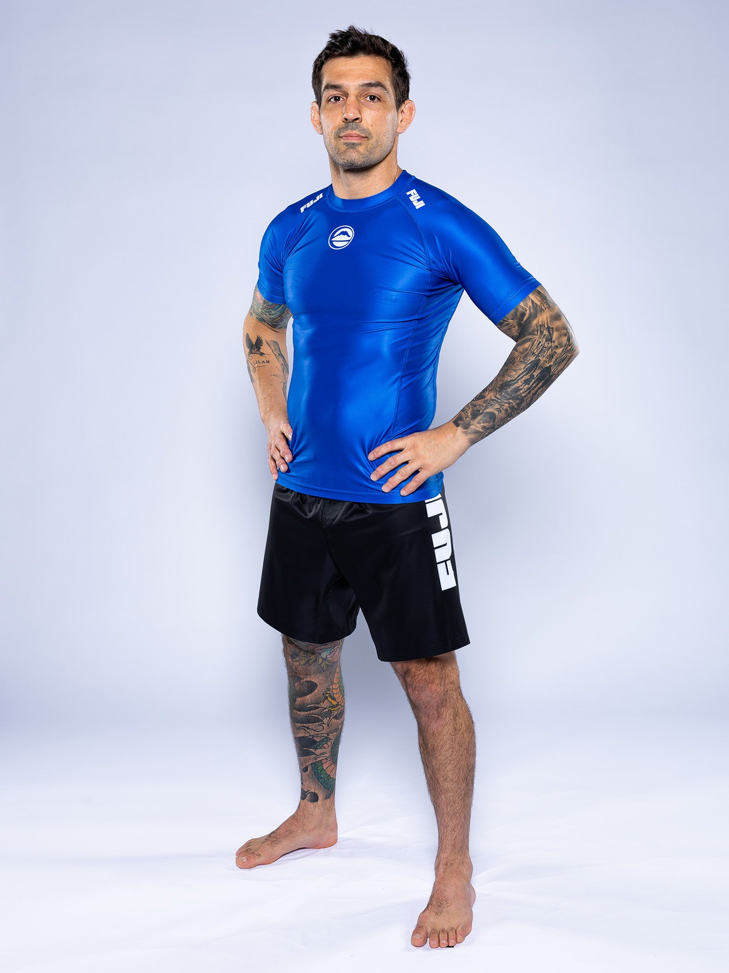 Baseline 2.0 Short Sleeve Rashguard Blue