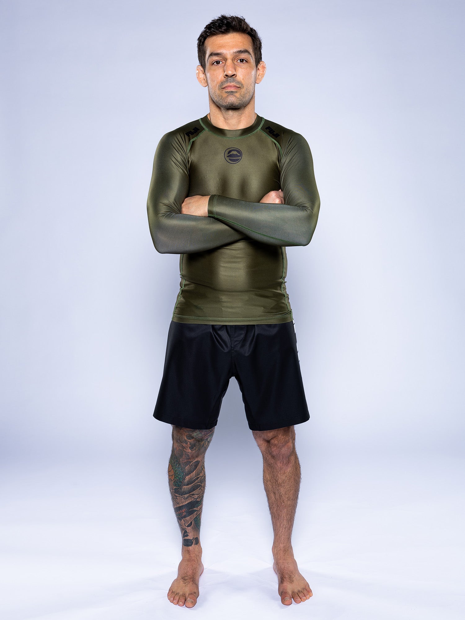 Baseline 2.0 Long Sleeve Rashguard Military Green