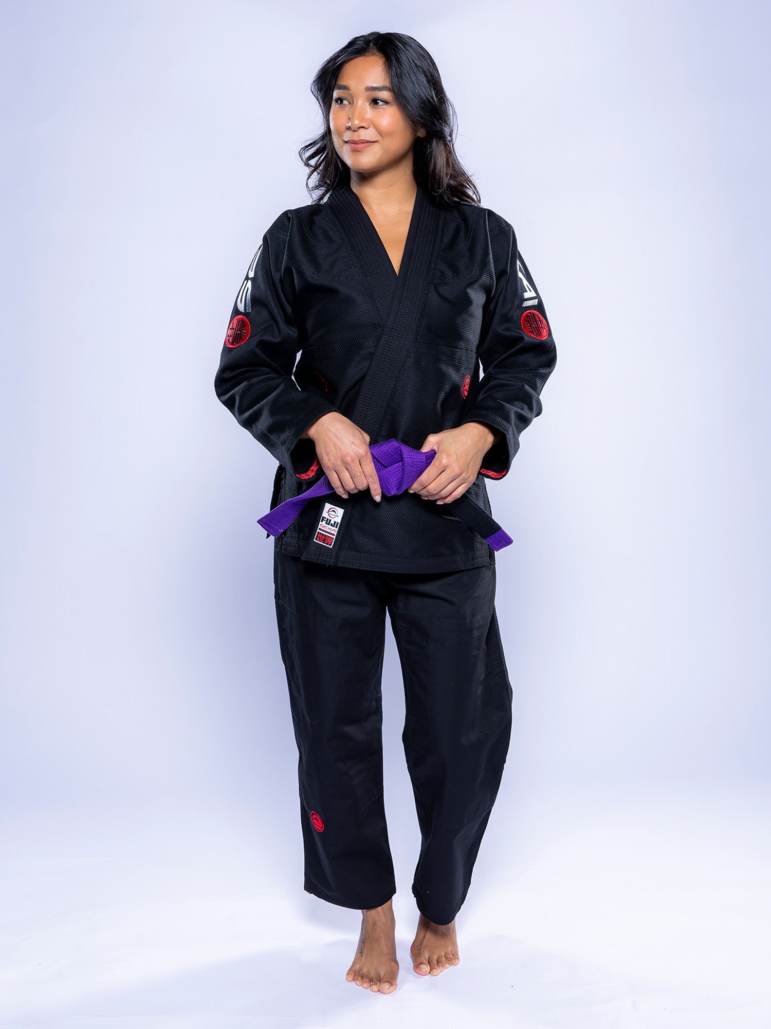 Womens SEKAI 3.0 BJJ Gi Black Grey