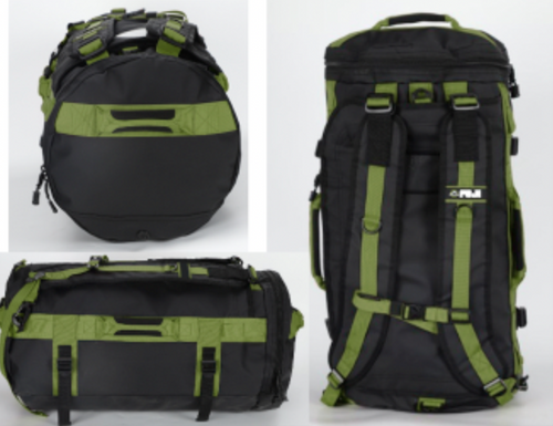 Comp Duffle Black Green
