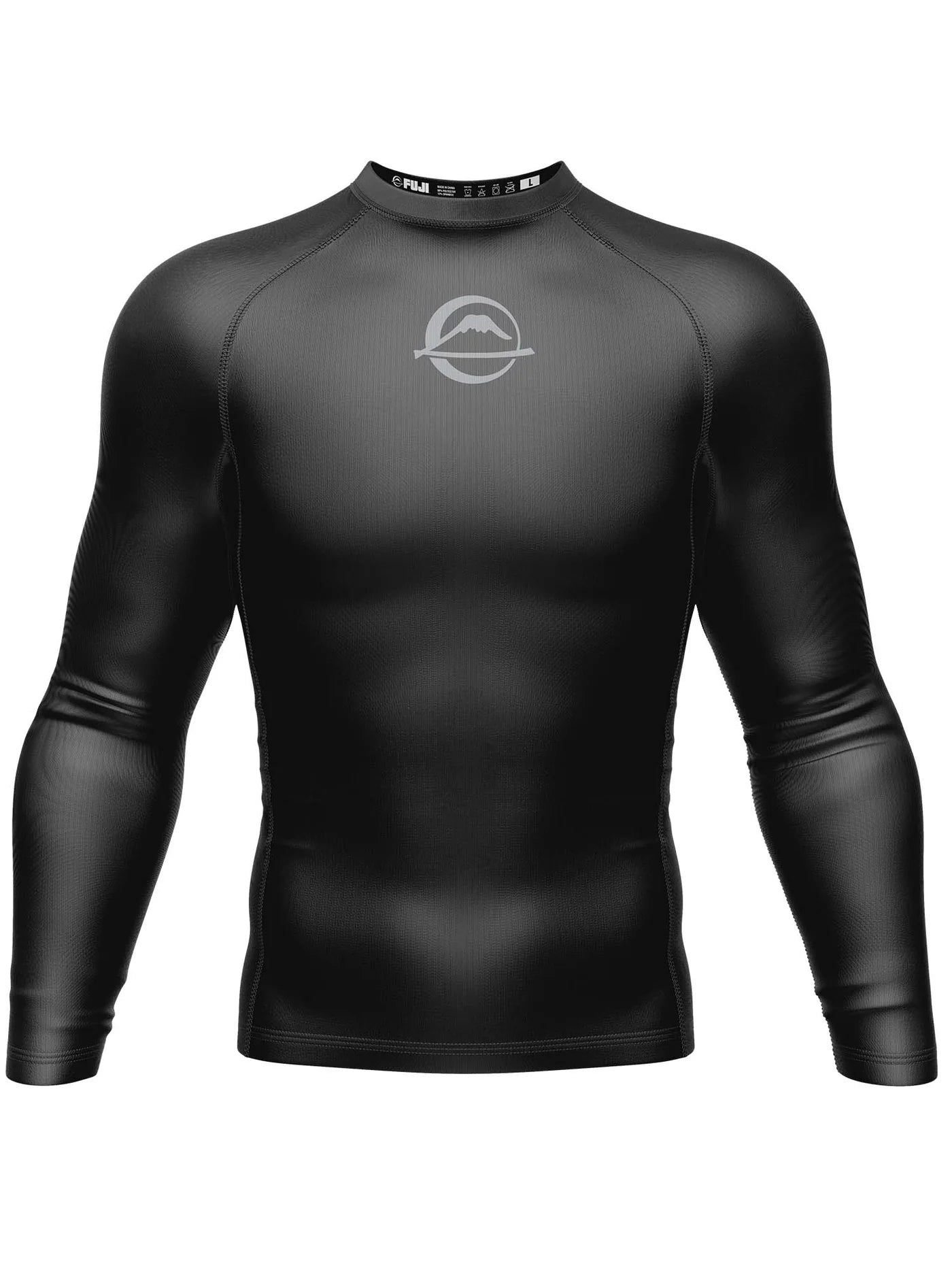 Baseline Ranked Long Sleeve Rashguard Black