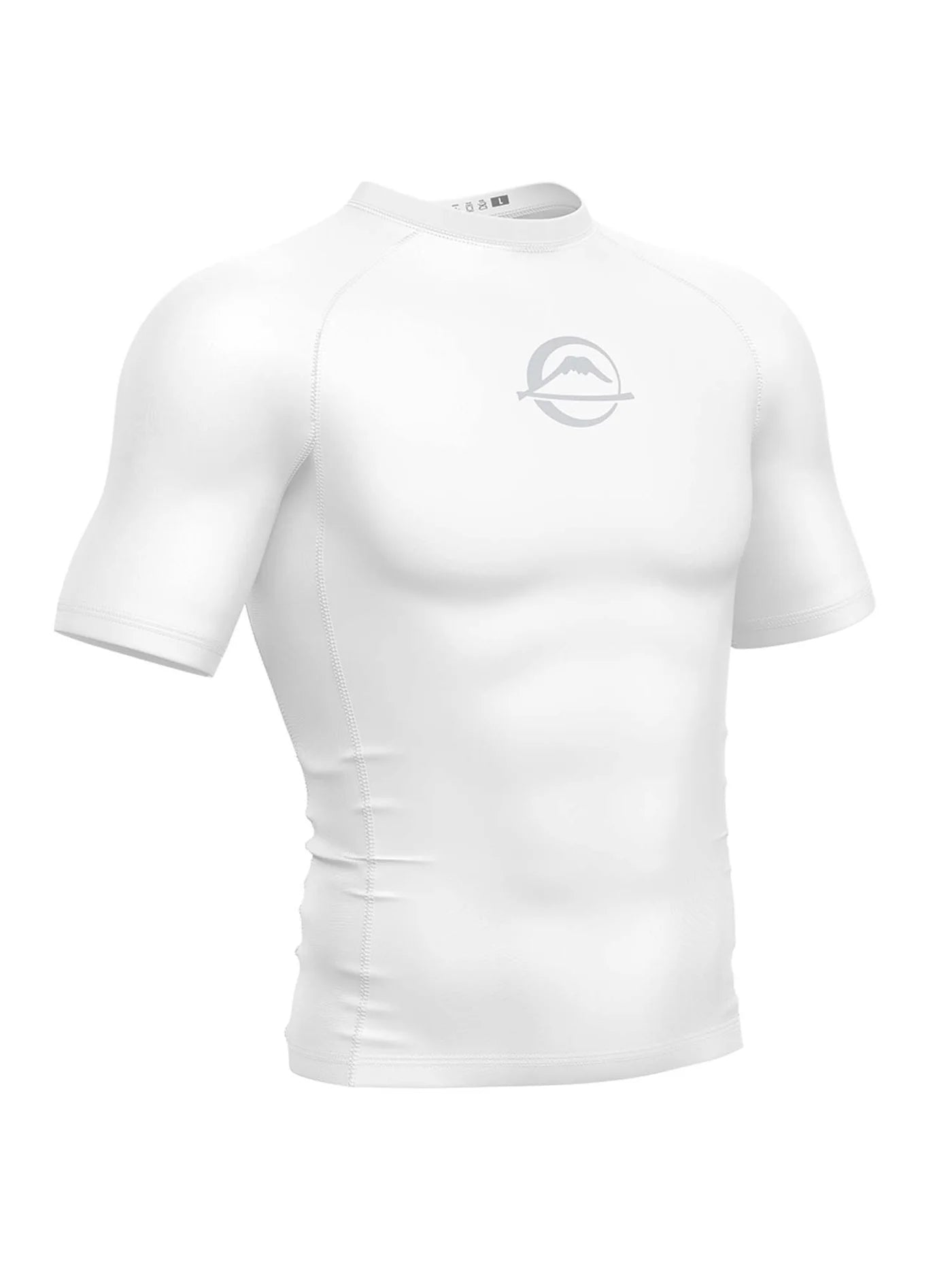 Baseline Ranked Short Sleeve Rashguard White