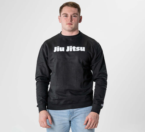 Jiu Jitsu Player Crewneck Black