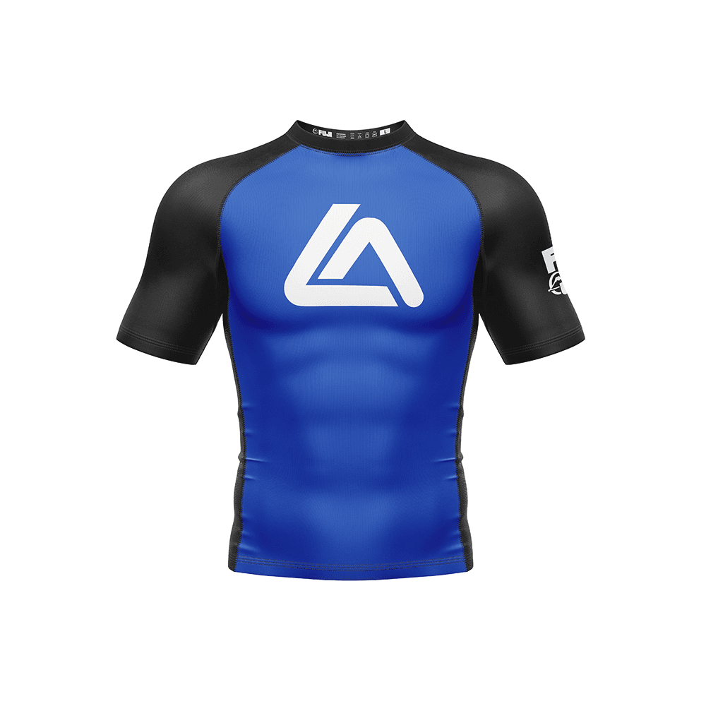 Roger Gracie Jiu Jitsu Ranked Rashguard Blue