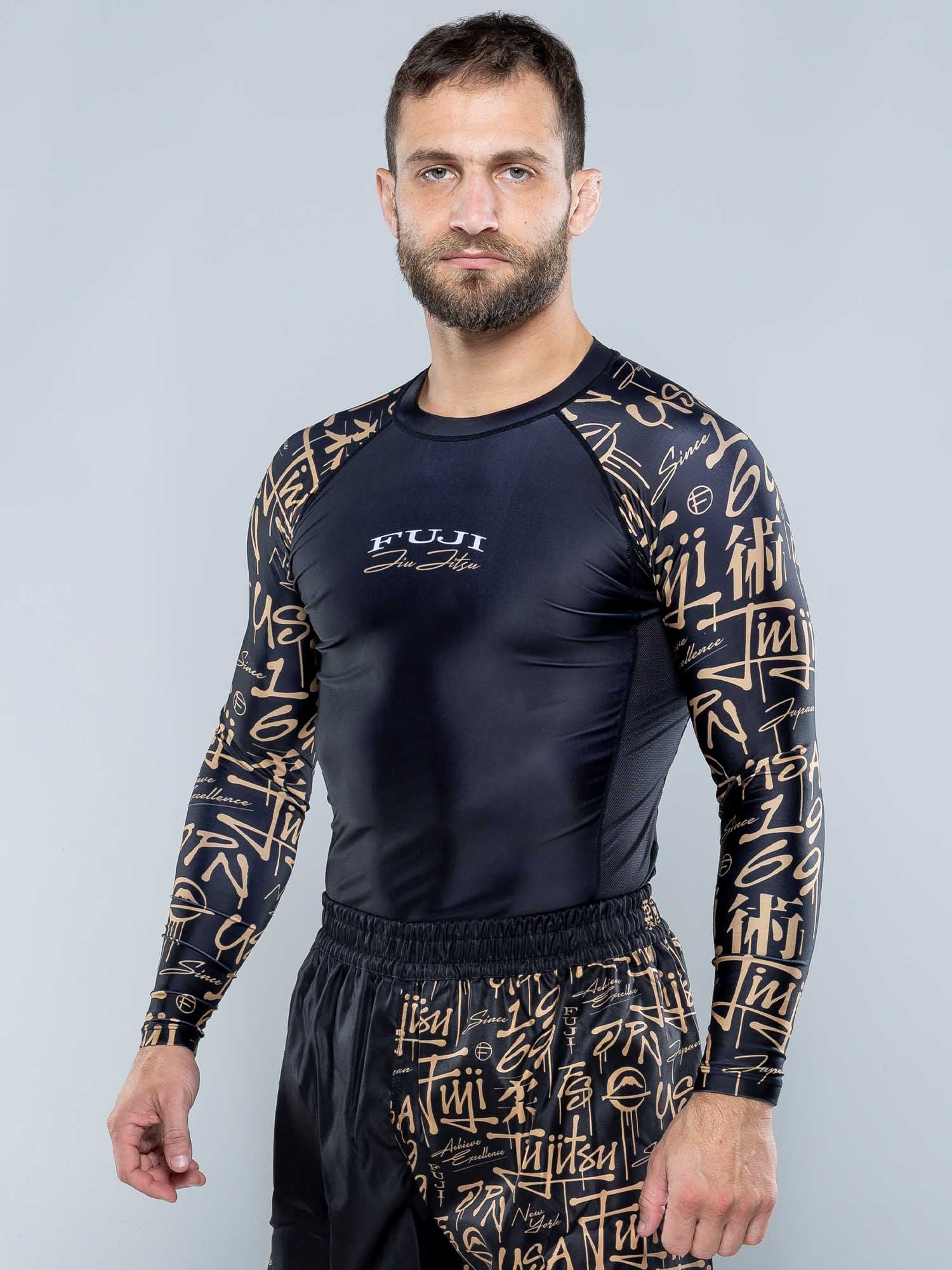 Shinobi Long Sleeve Rashguard Black