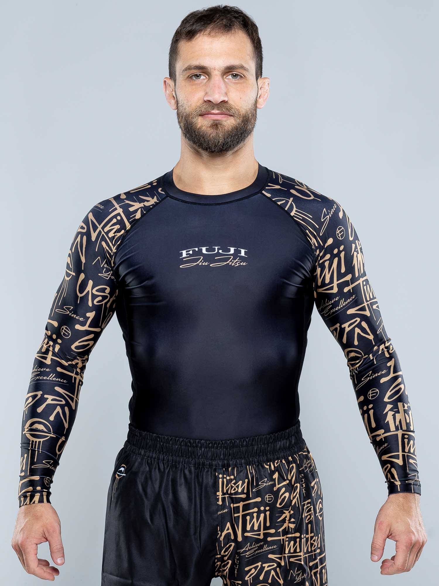 Shinobi Long Sleeve Rashguard Black