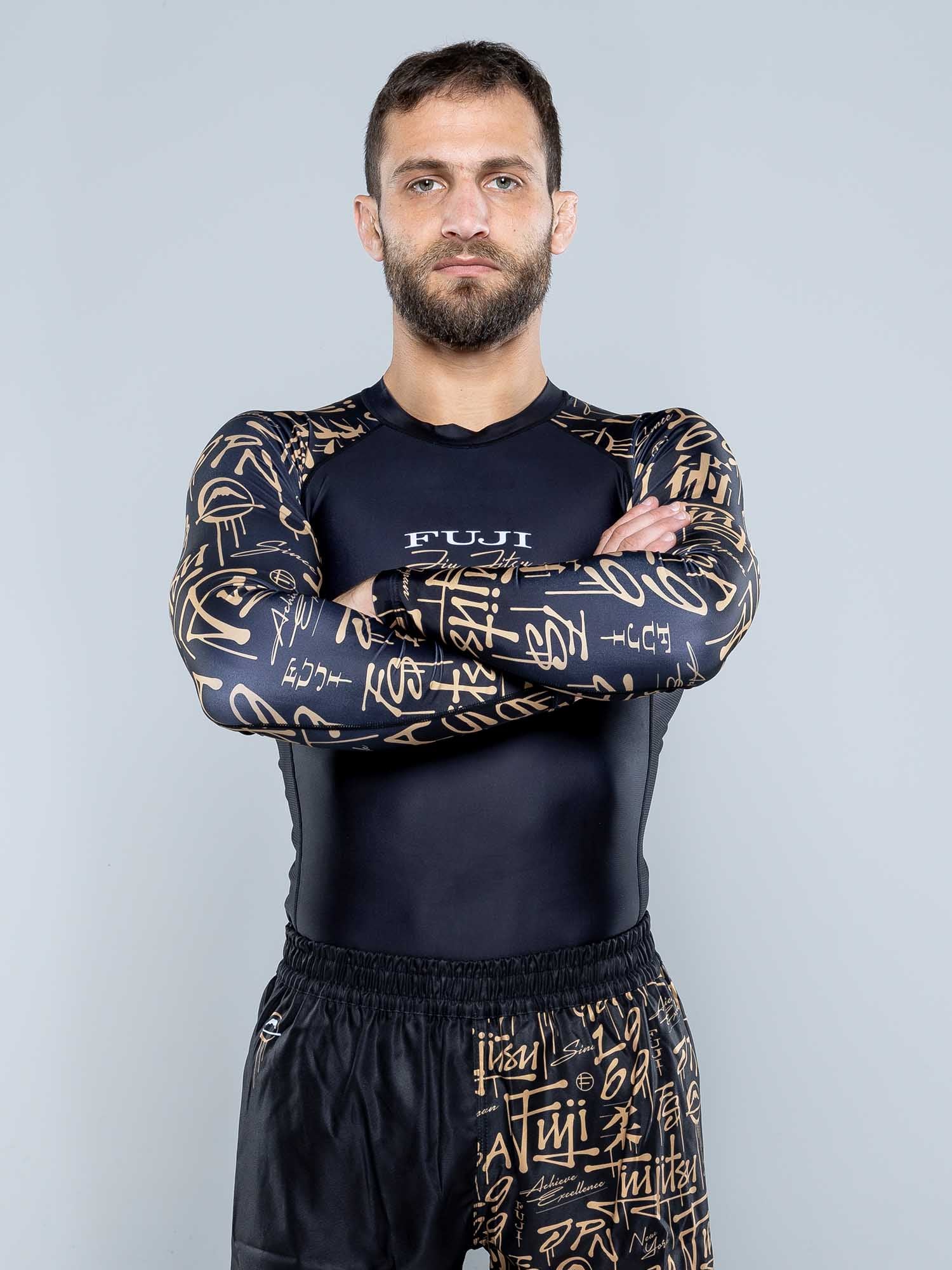 Shinobi Long Sleeve Rashguard Black