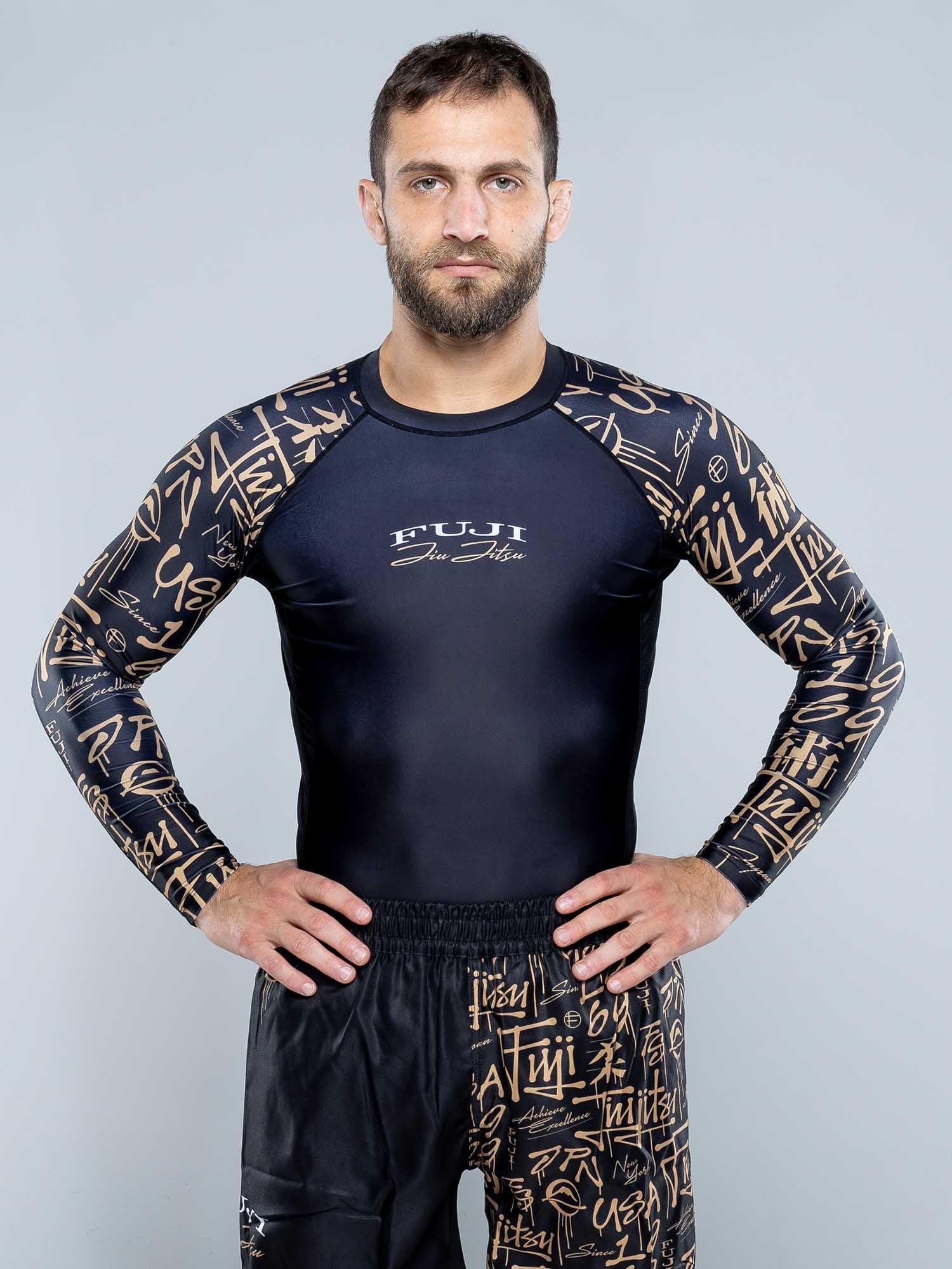 Shinobi Long Sleeve Rashguard Black
