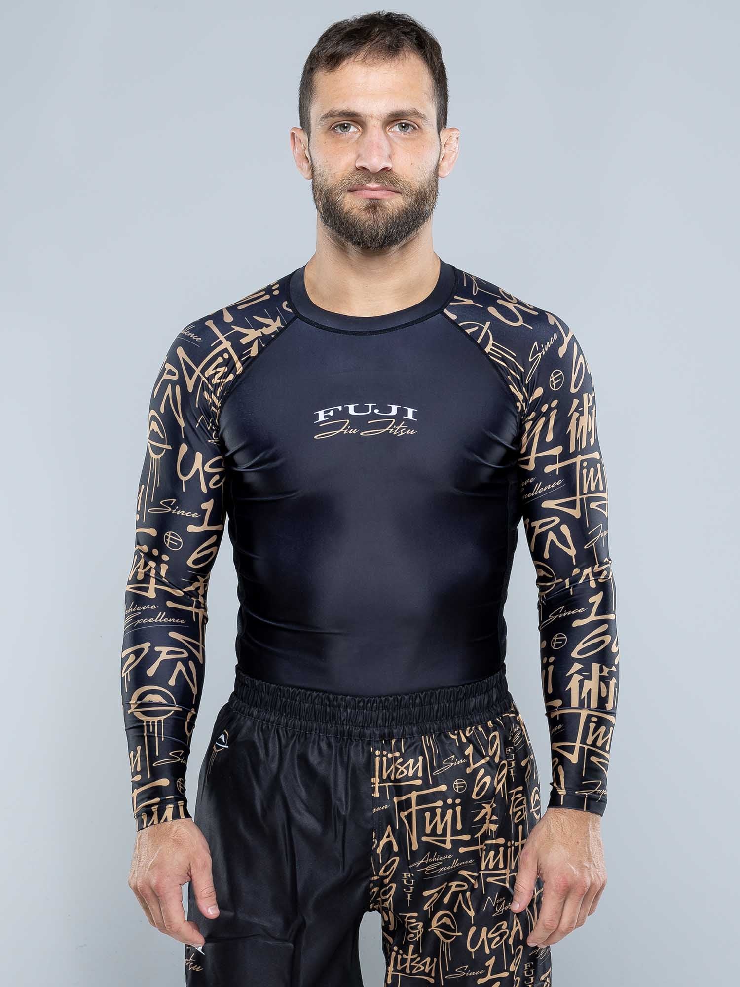 Shinobi Long Sleeve Rashguard Black
