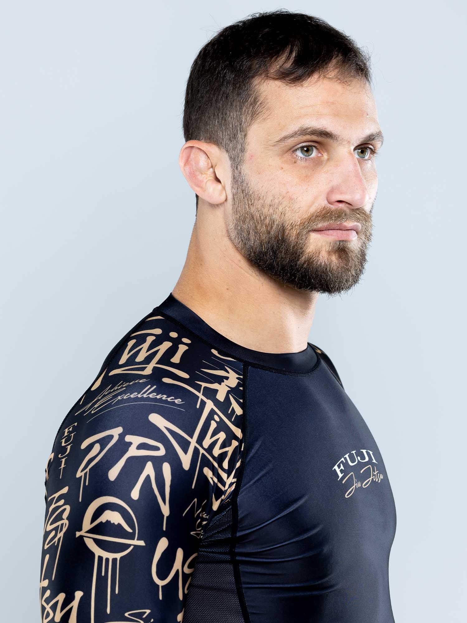 Shinobi Long Sleeve Rashguard Black