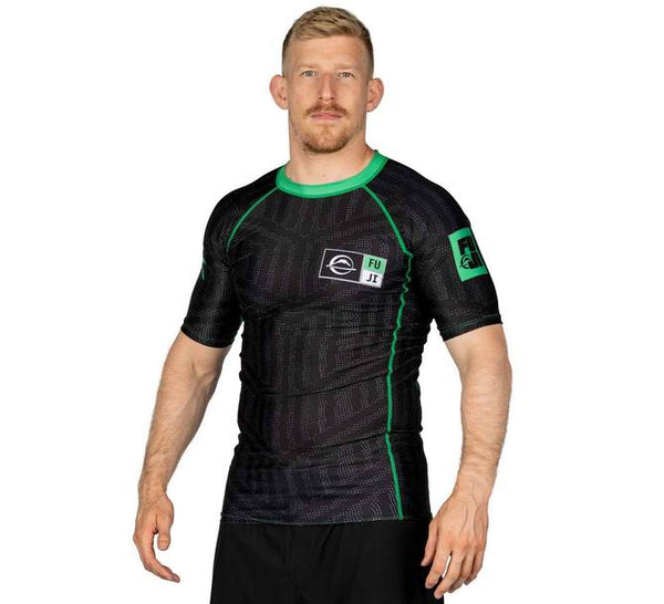 Team FUJI Short Sleeve Rashguard Red