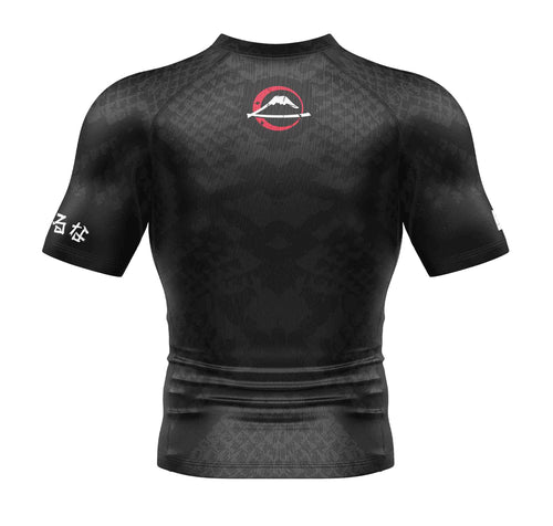 Oni vs. Anaconda Short Sleeve Rashguard Black