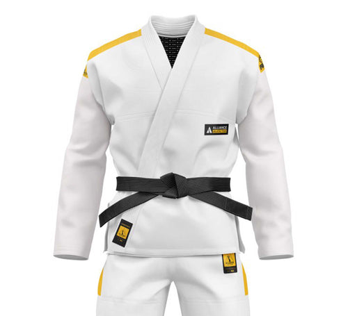 FUJI x Alliance Competition BJJ Gi White