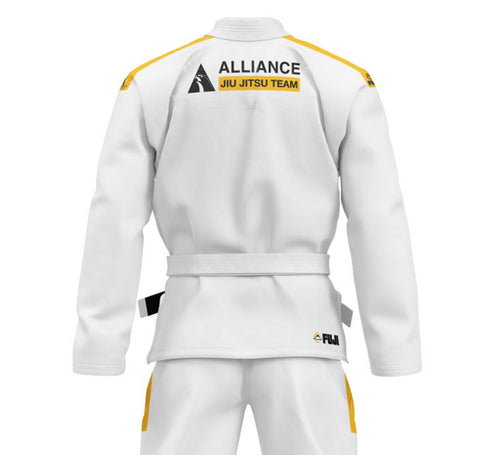 FUJI x Alliance Competition BJJ Gi White