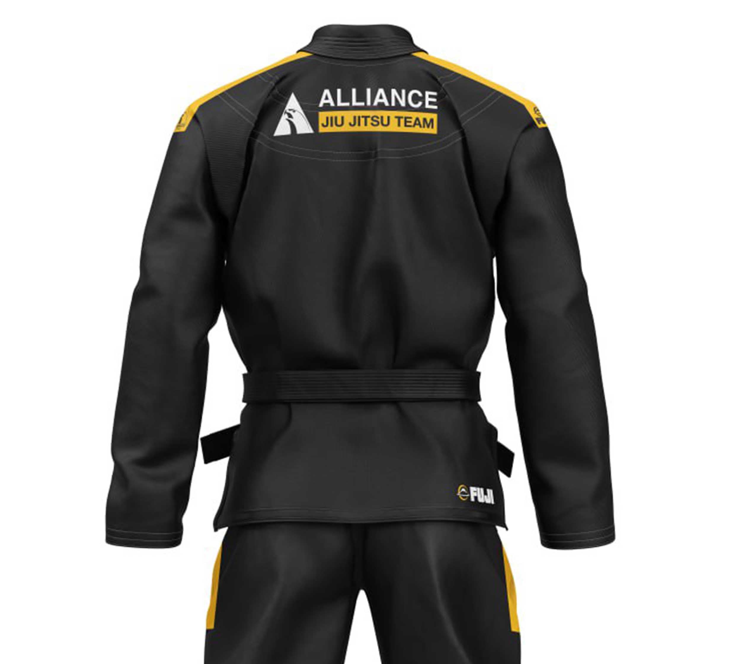 FUJI x Alliance Competition BJJ Gi Black