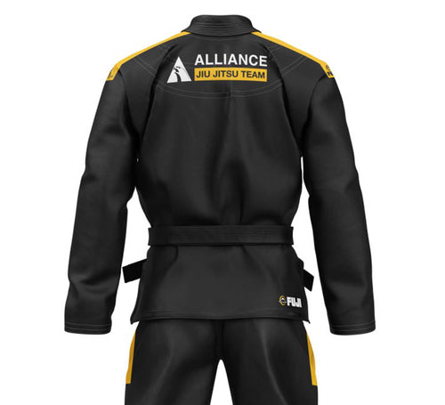 FUJI x Alliance Competition BJJ Gi Black