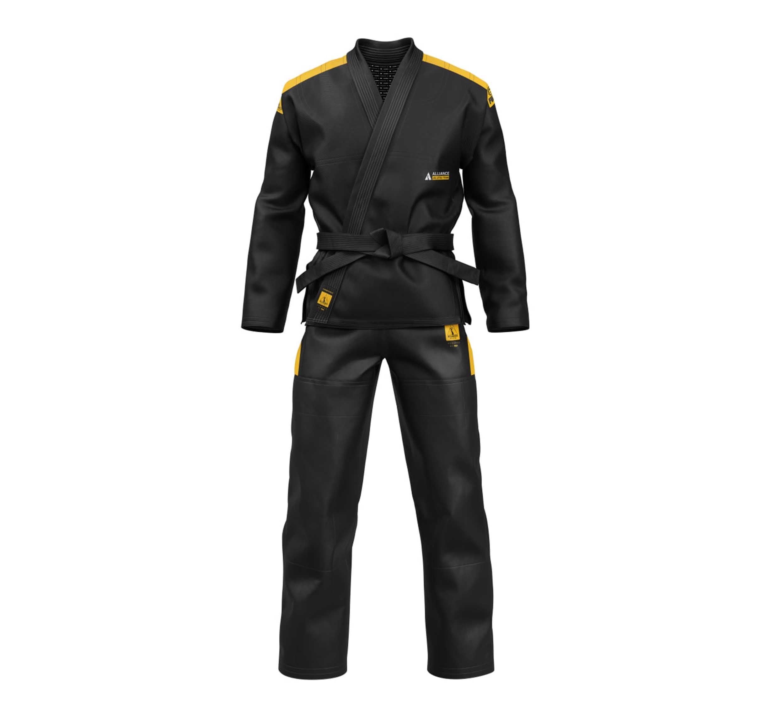 FUJI x Alliance Competition BJJ Gi Black