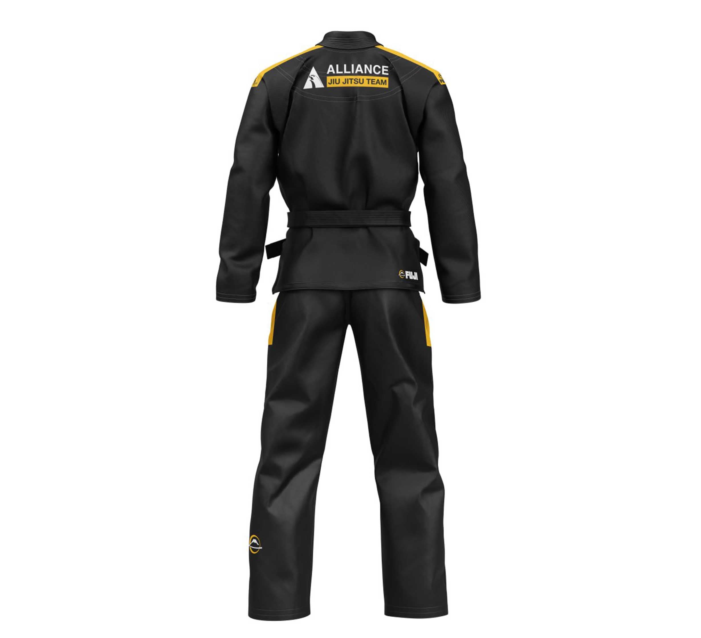FUJI x Alliance Competition BJJ Gi Black