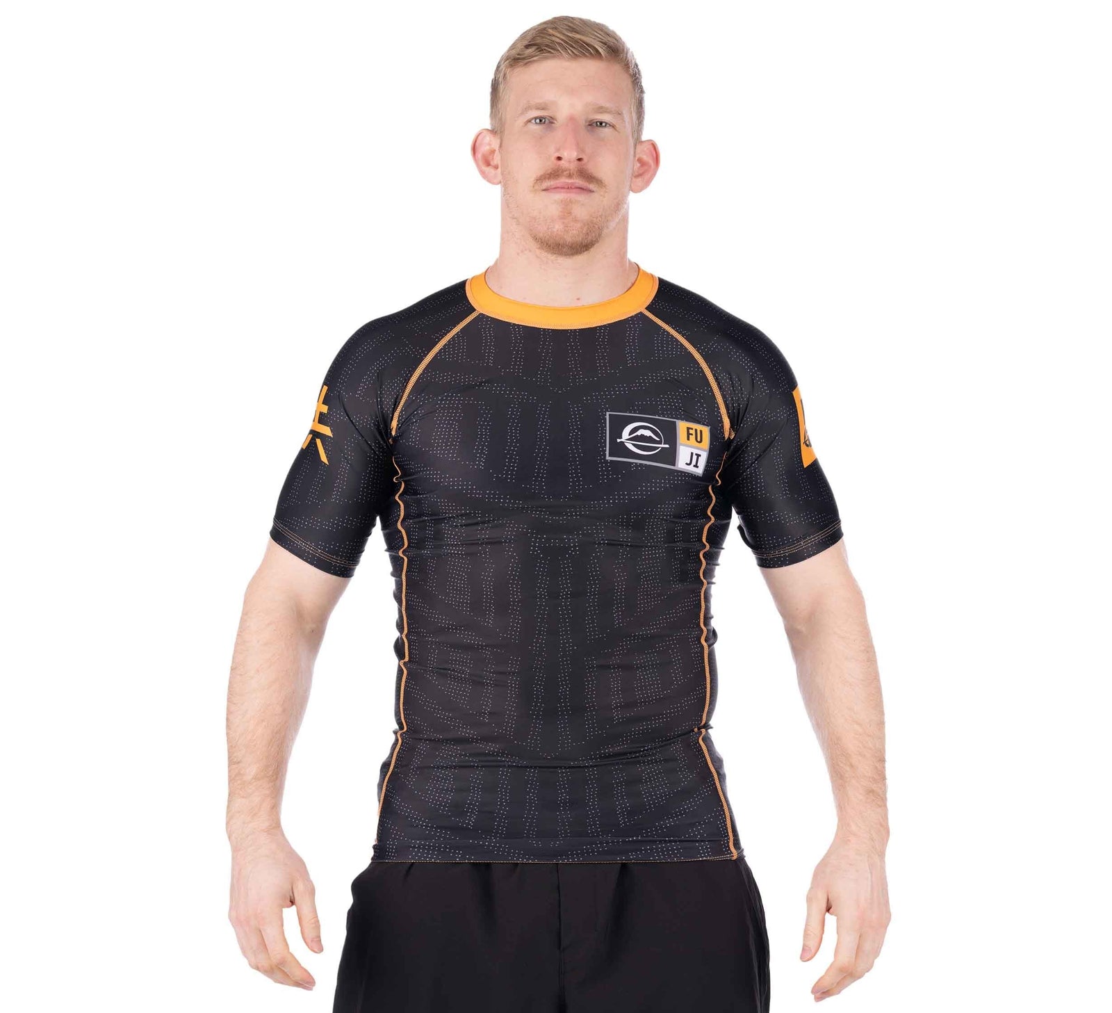 Team FUJI Short Sleeve Rashguard Red