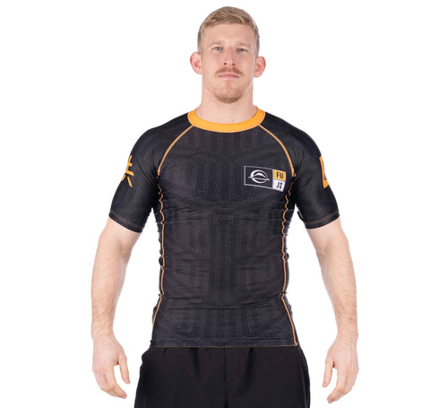 Team FUJI Short Sleeve Rashguard Red