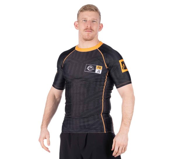 Team FUJI Short Sleeve Rashguard Red