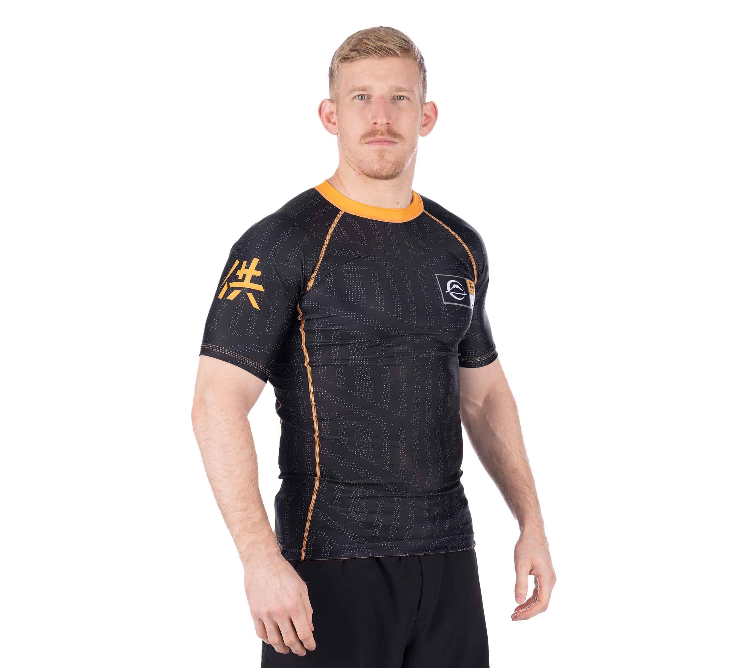 Team FUJI Short Sleeve Rashguard Red