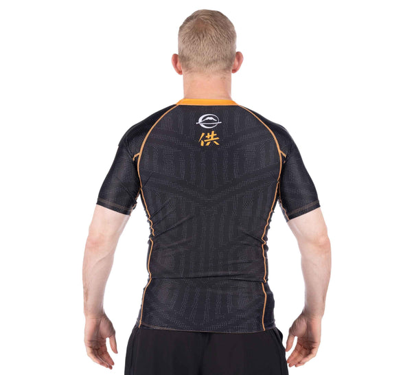 Team FUJI Short Sleeve Rashguard Red