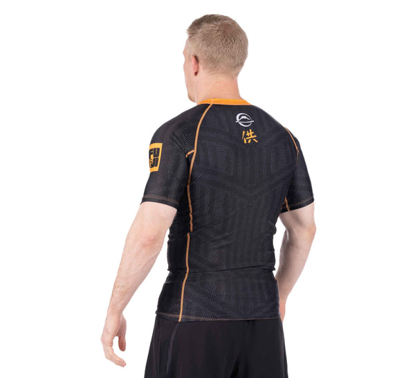 Team FUJI Short Sleeve Rashguard Red