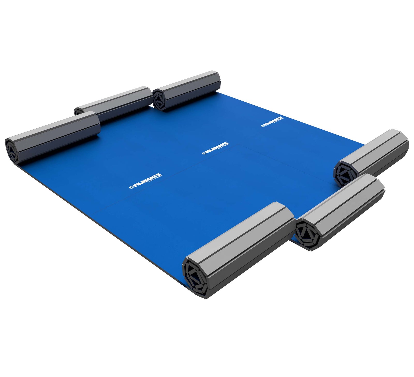Spring Roll Mat Home Roll Out Mats Smooth Series Blue – FUJI Sports EU