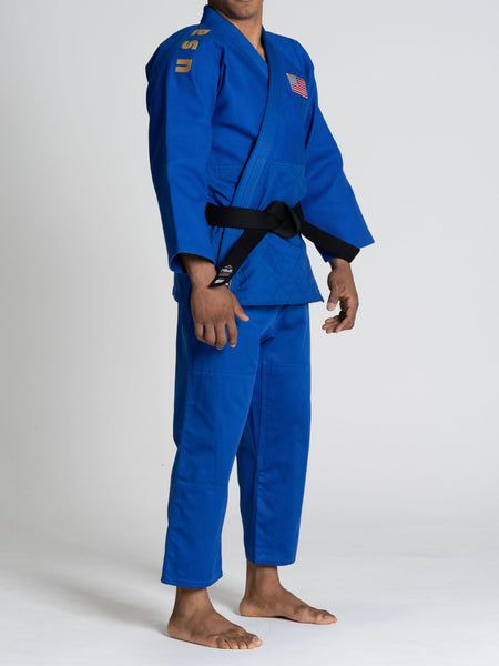 USA Judo Euro Competition Judo Gi Blue