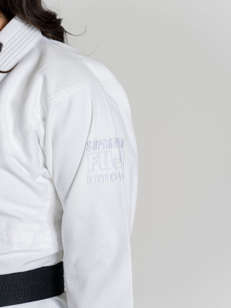 Womens Suparaito BJJ Gi Whiteout