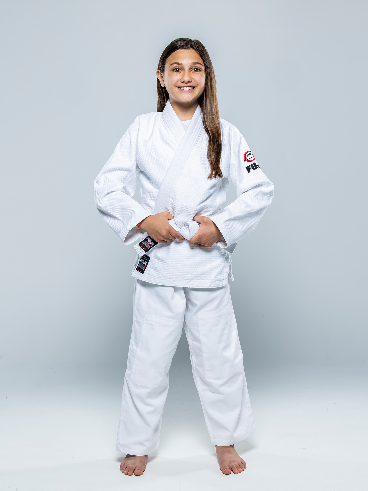 Single Weave Judo Gi White