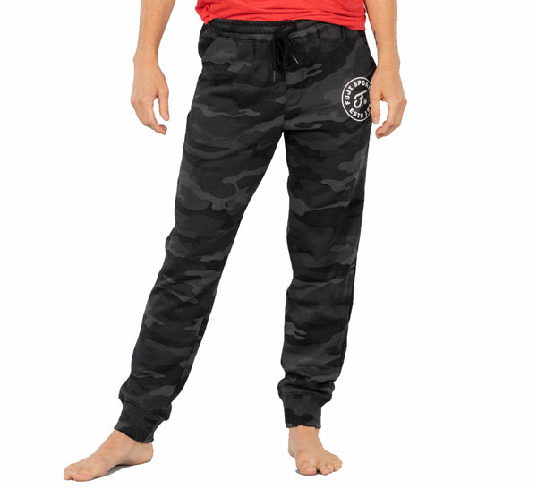 Black Camo Womens Joggers