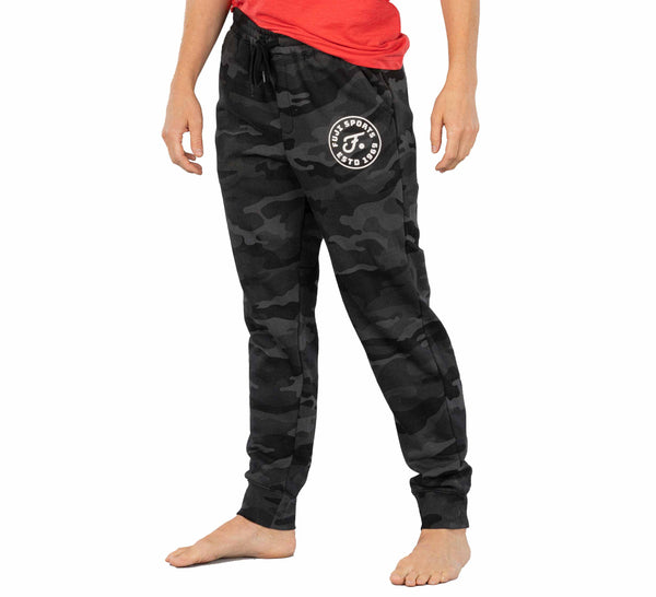 Black Camo Womens Joggers