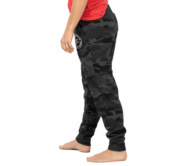 Black Camo Womens Joggers